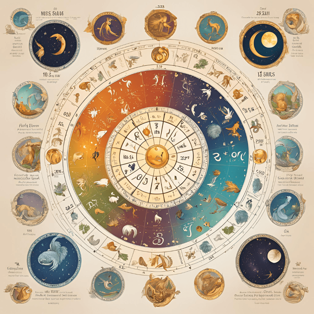 zodiac signs by month and date